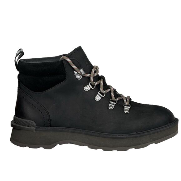 Sorel Hi Line Hiking Boot Women's SZ 10.5 Black Suede Leather NEW Athletic Chunk - Picture 2 of 10